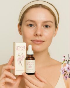 Hanami Rituals — Modelo con sérum