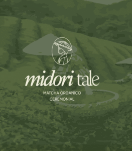 Midori Tale — Logo en paisaje
